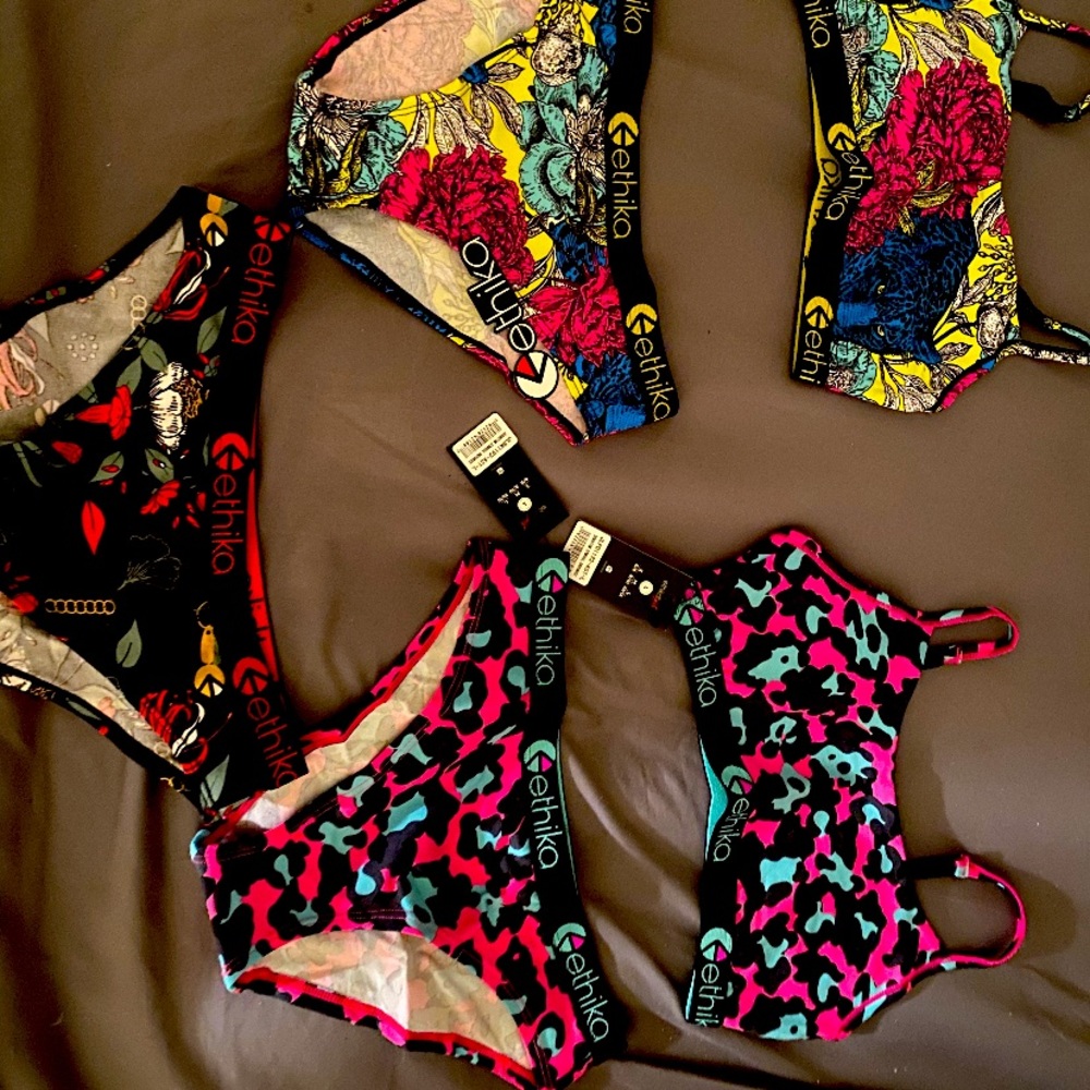 Matching underwear top and bottom